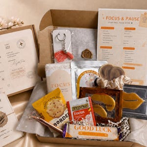 University Care Package Gift Box, Uni Student Survival Kit, Fresher Good Luck Gift, Finals Week Exam Gift, Student Letterbox Hamper