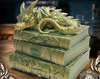 Scatola portaoggetti a forma di drago, scatola portagioie a forma di drago fantasy, decorazione con scomparto nascosto, contenitore per dadi e gioielli, drago stampato in 3D