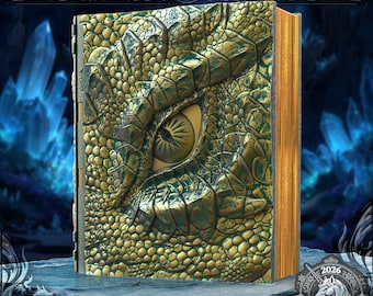 Creature Dice Tome Storage Book – Organizzatore di dadi e carte per giochi di ruolo fantasy da tavolo