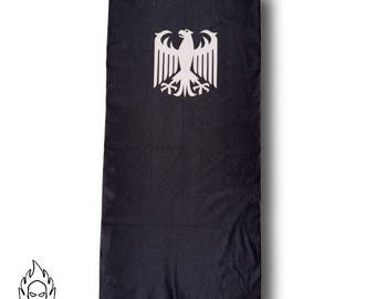 Schlauchschal Deutschland Adler Schwarz - beidseitig bedruckt