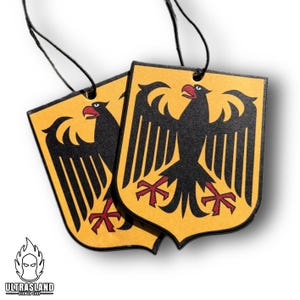 Deutschland Duftbaum Auto Black Ice Duft - Adler Motiv Bild 4