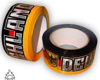 Kleberolle Deutschland 100 Meter