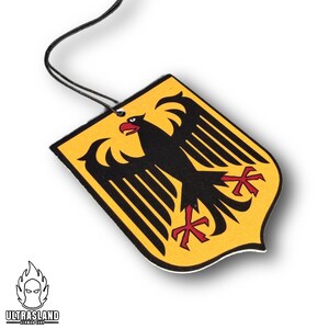 Deutschland Duftbaum Auto Black Ice Duft - Adler Motiv Bild 2