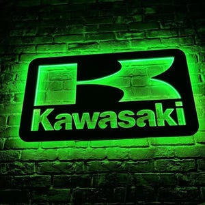 Kawasaki neon sign - Etsy 日本