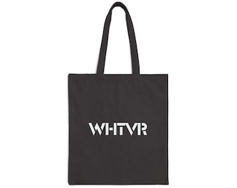 WHTVR canvas tote bag