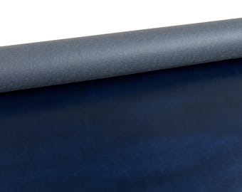 Tissu en cuir végétalien effet vieilli bleu pour la fabrication de sacs - Similicuir vieilli | ROMA VIEUX