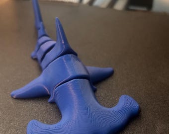 3D Printed Hammerhead Shark