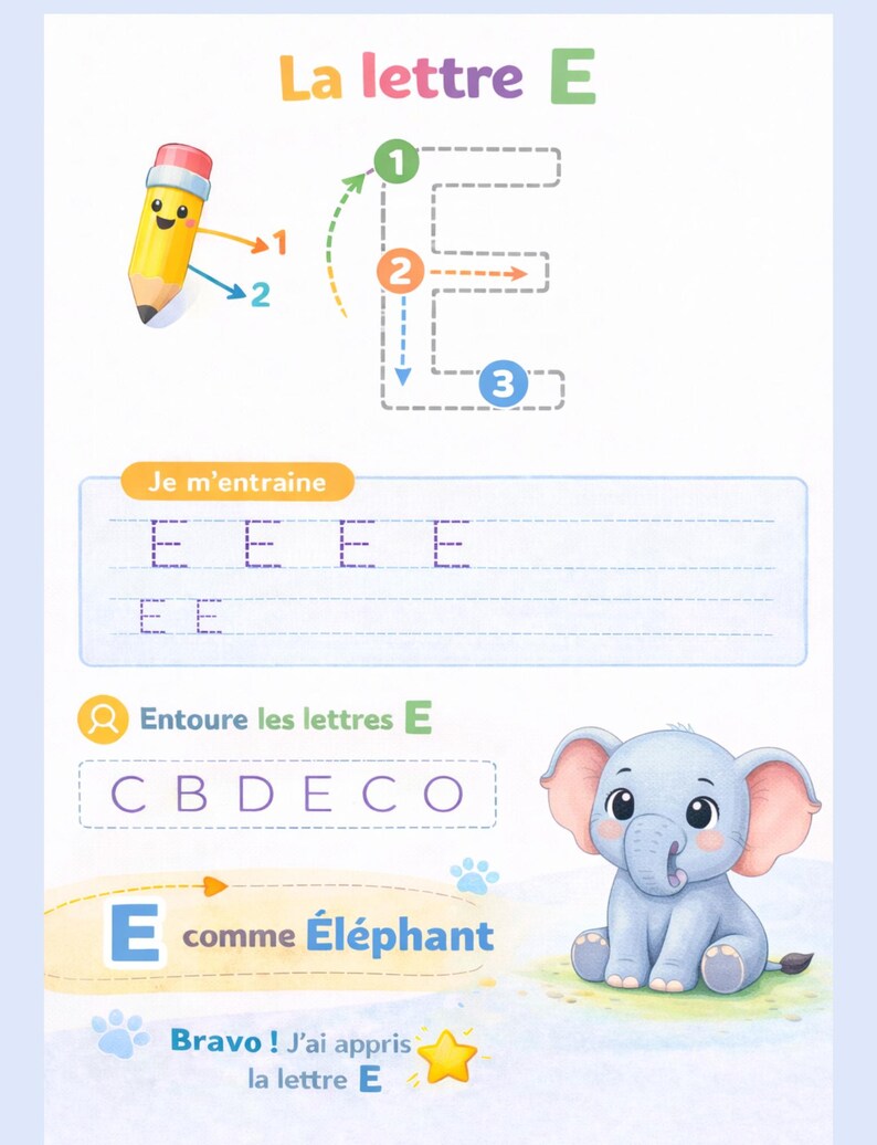 Preschool Alphabet Tracing PDF – Educational Workbook Letters A to Z ...