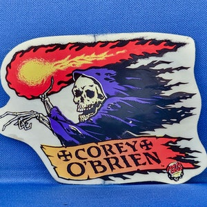 Corey O'Brien Santa Cruz Sticker