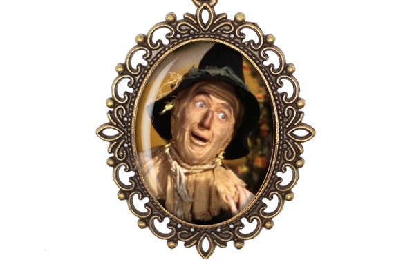 IF I ONLY HAD A BRAIN The Scarecrow in the Wizard of Oz Handcrafted Art