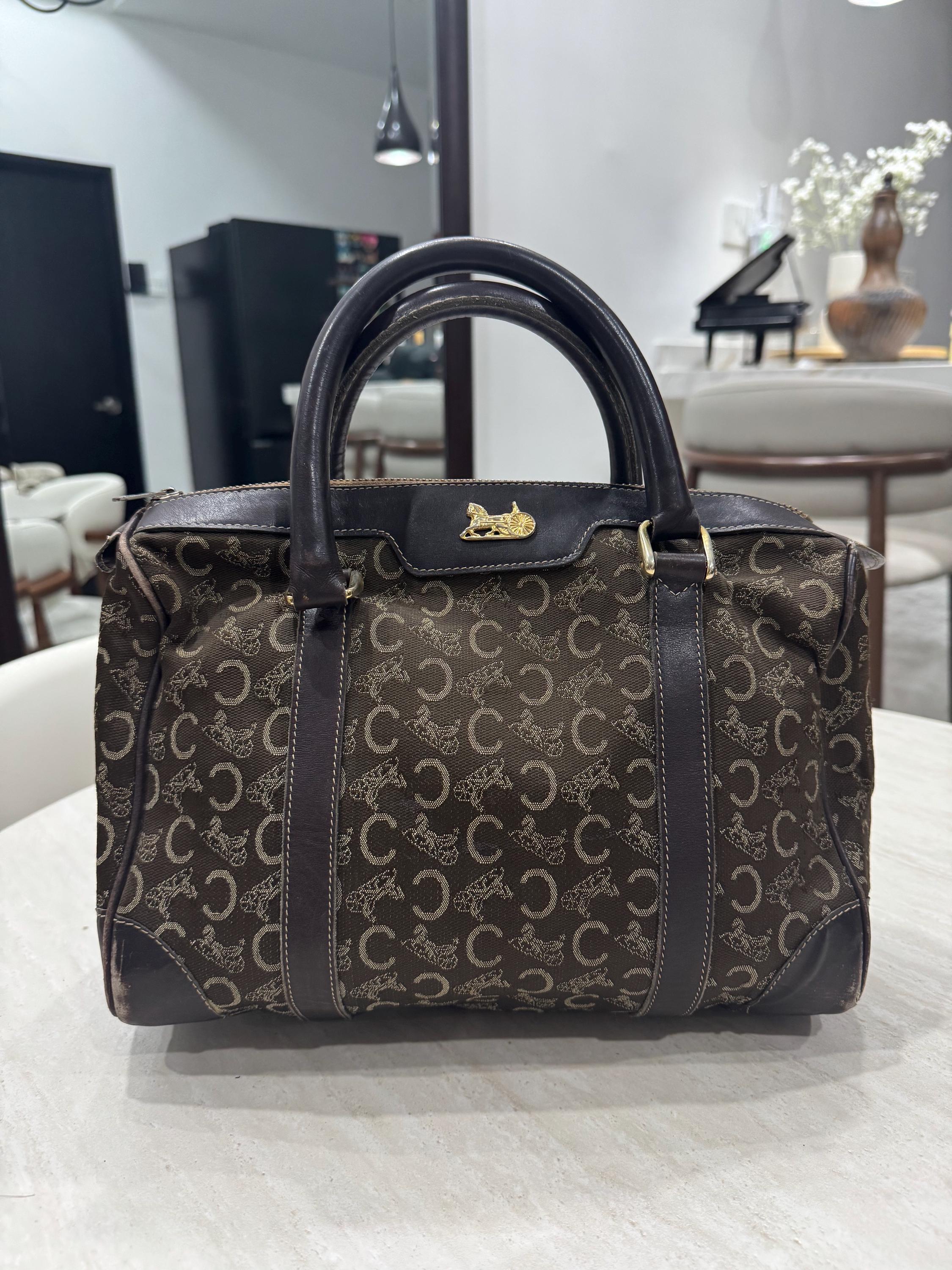 Celine Macadam Boston Bag - Etsy Canada
