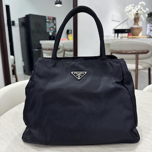 Vintage Prada Nylon Tote - Etsy