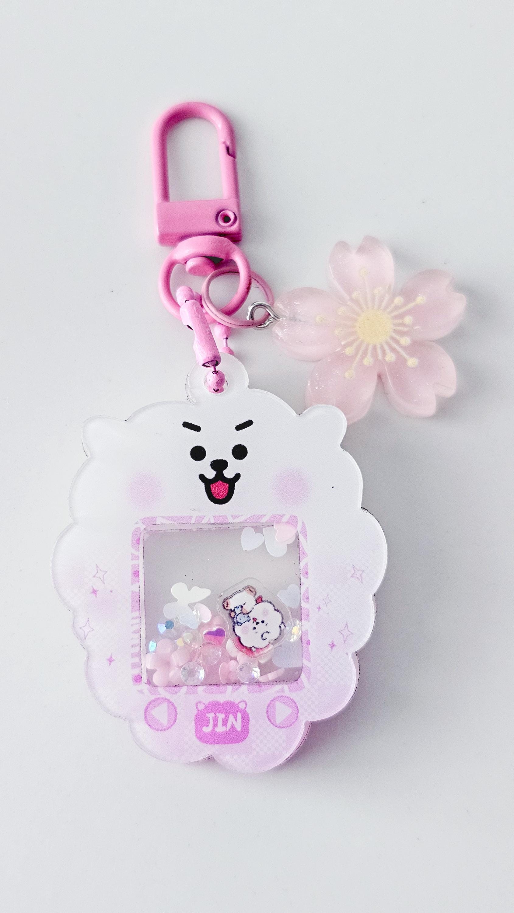 Concert Keychain BT21 Shaker Keychain, BTS Concert Bag Charm, Kpop Handmade Cherry ...
