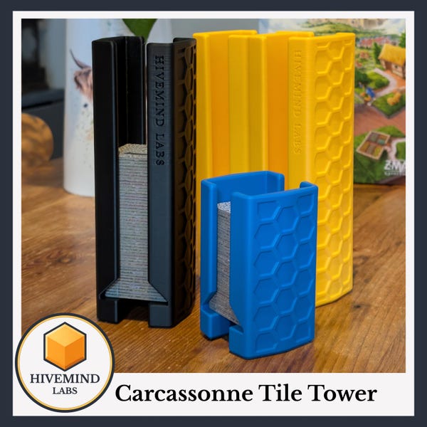 Carcassonne Tile Tower - Hex