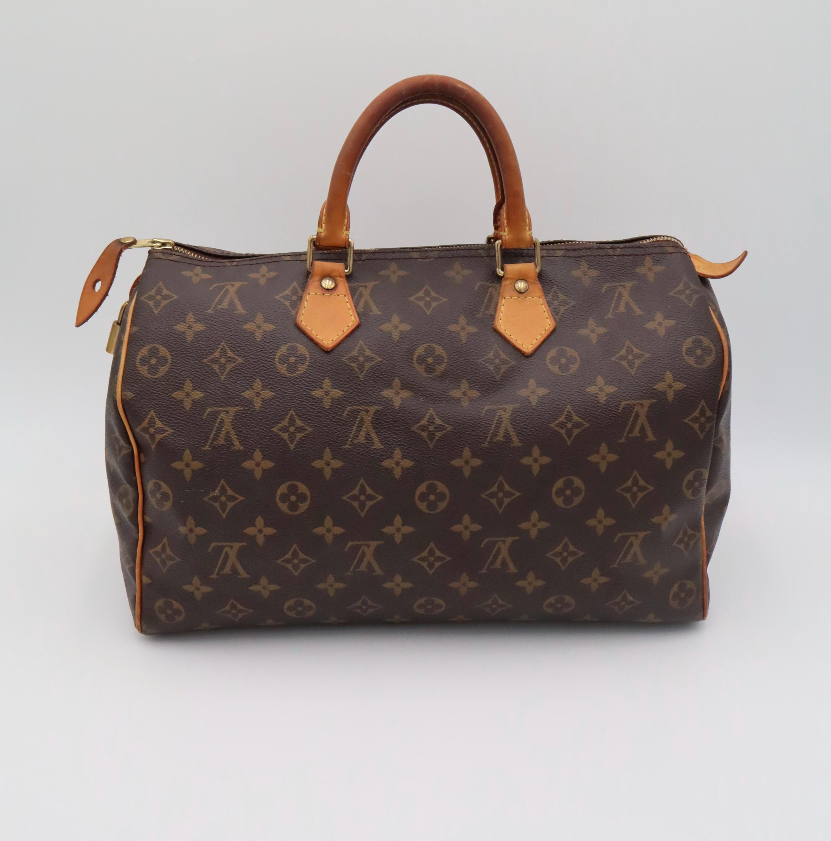 80年代ヴィンテージLOUIS VUITTON モノグラム ボストンバッグ Louis vuitton vintage handbags 80s - Etsy 日本