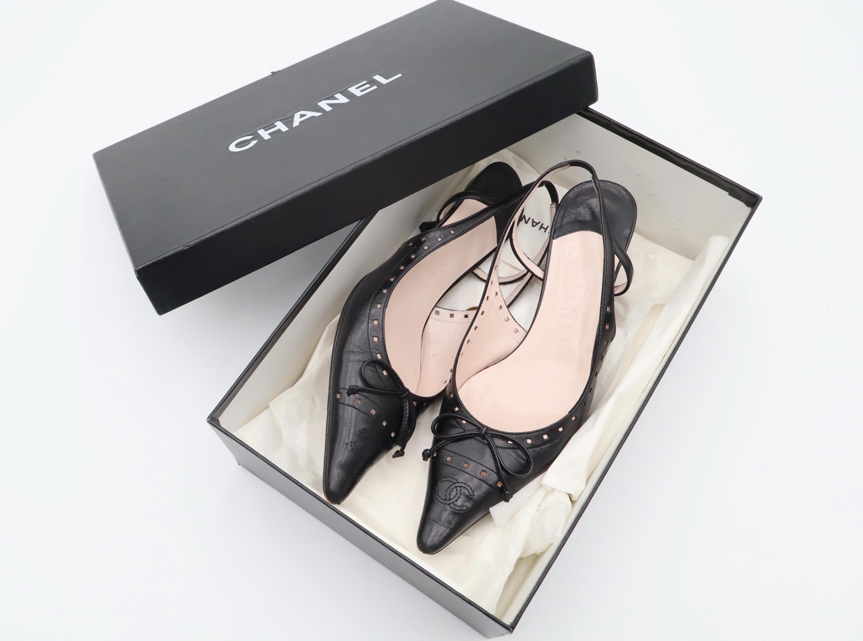 Chanel slingbacks - Etsy 日本