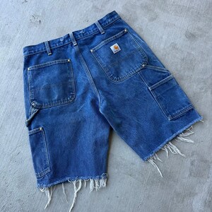 Carhartt denim double knee double knee work wear carpenter pants Bild 4