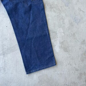 Carhartt blue denim jeans double knee work wear carpenter pants image 8