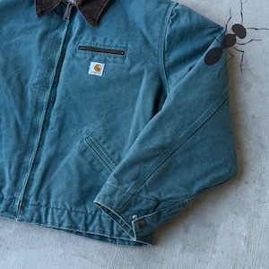 Carhartt WJ097 DTL teal green Detroit WOMENS work wear jacket image 4