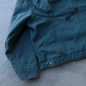 Carhartt WJ097 DTL teal green Detroit WOMENS work wear jacket image 8