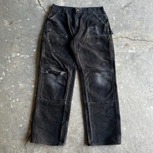 Carhartt Double Knee Pants 34x32 - Etsy
