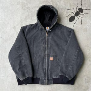 Carhartt J130 Black - Etsy