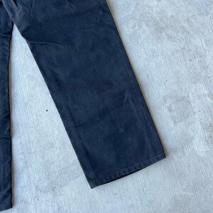 Carhartt black double knee work wear carpenter pants 34x30 image 7