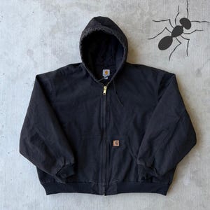 Carhartt J130 Black - Etsy