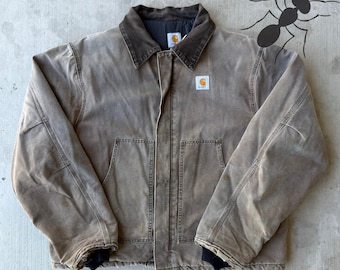 J22 カーハート チェック柄 デトロイト ジャケット - Etsy 日本