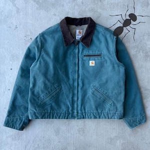 Carhartt WJ097 DTL teal green Detroit WOMENS work wear jacket image 1