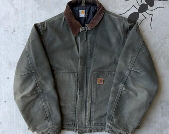 Chaqueta de trabajo Carhartt J22 MOS verde ártico, talla L