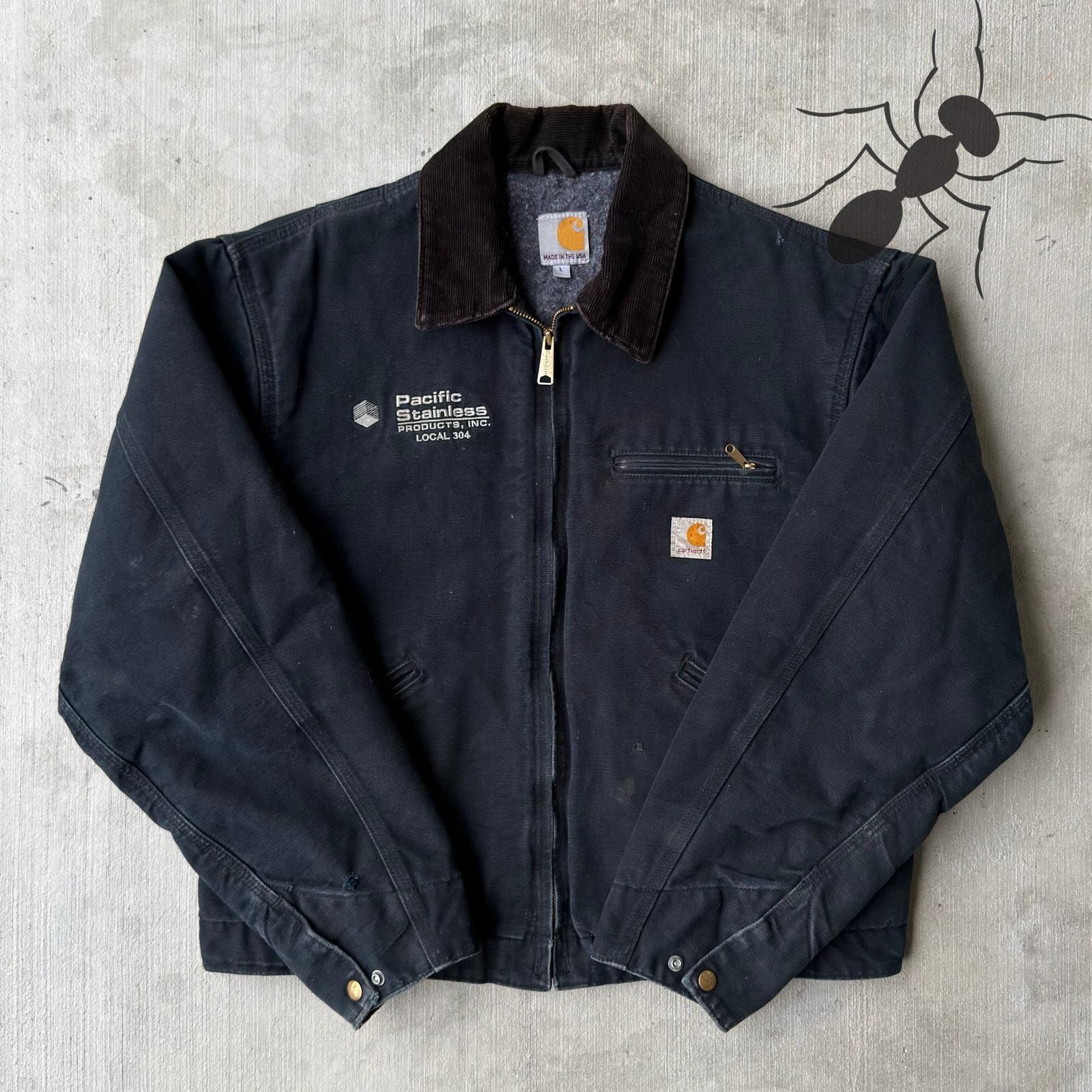 Carhartt Detroit Jacket J001 - Etsy Carhartt Detroit Jacket J001 - Etsy