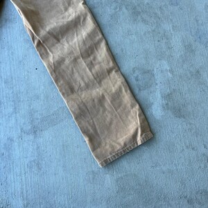 Carhartt brown double knee work wear carpenter pants 30x34 image 10