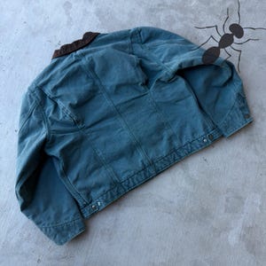 Carhartt WJ097 DTL teal green Detroit WOMENS work wear jacket image 7