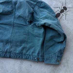 Carhartt WJ097 DTL teal green Detroit WOMENS work wear jacket image 9