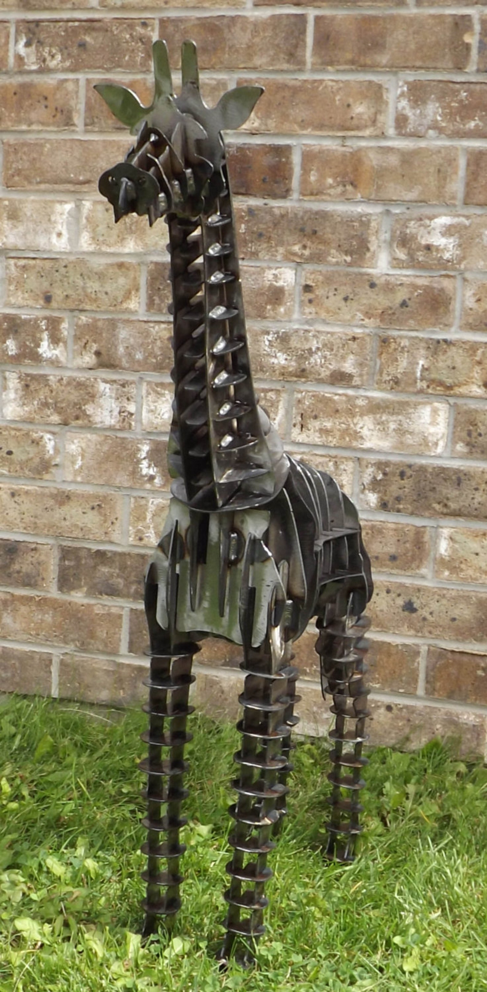 Giraffe Metal Art Steel Art Giraffe Garden Art Giraffe by - Etsy