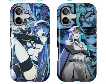 Esdeath anime  Phone Case for iPhone 17, 16, 15, 14, 13, Samsung S25, S24, S23, S22, Pixel 10 Pro, 9A