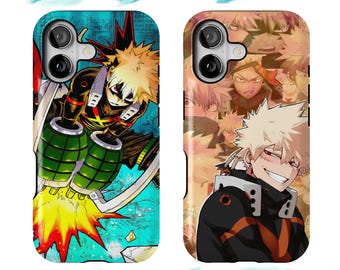 Katsuki bakugo Phone Case for iPhone 17, 16, 15, 14, 13, Samsung S25, S24, S23, S22, Pixel 10 Pro, 9A