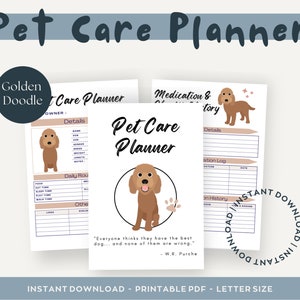 Pet Care Planner - Golden Doodle