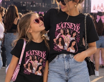 KATSEYE Youth & Adult, Kpop Shirt, KATSEYE Merch Tee, Kpop Kids Fan Shirt, Kpop Lover Gift, Bootleg Style Shirt