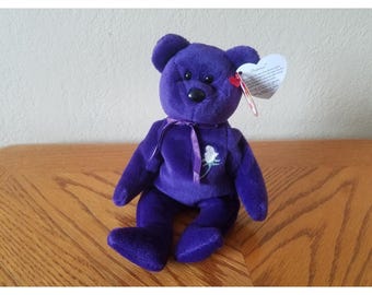 Ty Beanie Baby  - Princess Diana Bear (1997)