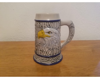 American Animal Stein - Bald Eagle - Tom O'Brien (2000)