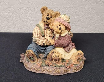 Boyds Bears & Friends Henry and Sarah Figurine Style #228330 "The Best Is Yet..."