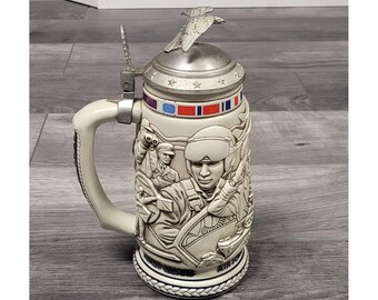 Avon Collectible Tribute To The American Armed Forces Stein