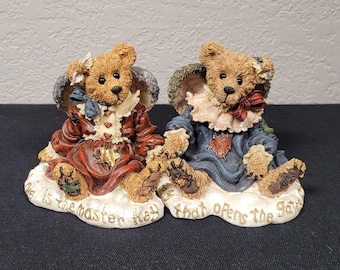 Boyds Bears & Friends Figurine Love Is The Master Key Style #228308/228317