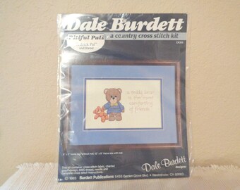 Dale Burdett Tedrick Pal and Friend Cross Stitch Kit - Unopened