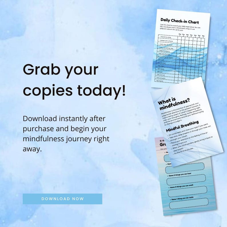 Identity Blueprin Worksheet.pdf 2026 Mindfulness Journal Worksheet | Daily Presence Roadmap Blueprint ...