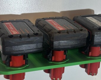 Milwaukee M12 Battery Pack Holder | 3D Model for 3D Printing