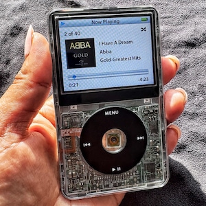 BLUETOOTH Apple iPod Classic 5th Gen Mod+ Custom Colours+ SSD Storage+ 3000mAh New Battery