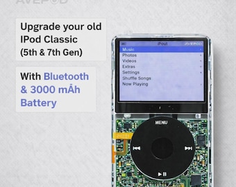 【ジャンク品】iPod classic 6th 120GB 大型バッテリー改造品 How to repair iPod Classic 6th battery & 512GB SD Card upgrade